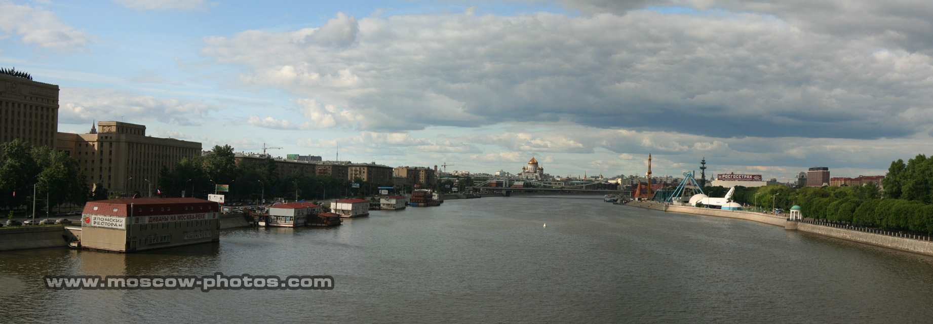 View from Andreyevsky Bridge