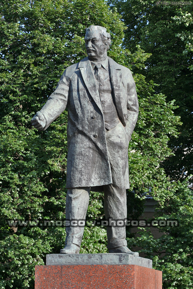 The monument to Georgy Dimitrov