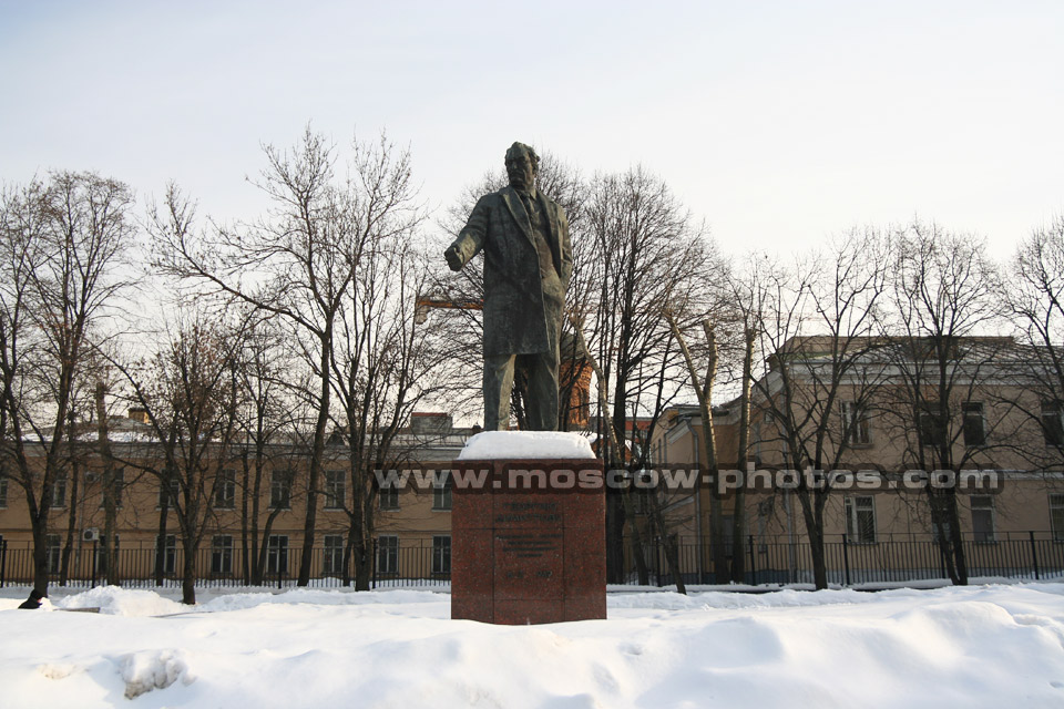 The monument to Georgy Dimitrov