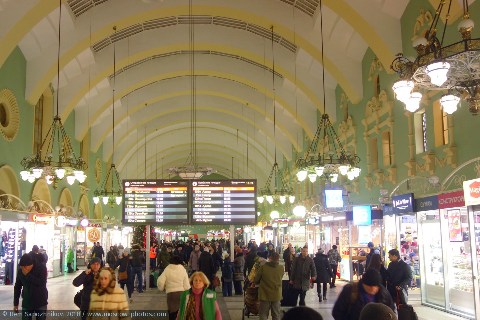 Казанский вокзал москва внутри вокзала